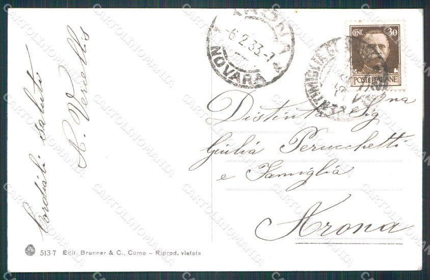 Imperia Bordighera MACCHIA cartolina KF2261 – retro