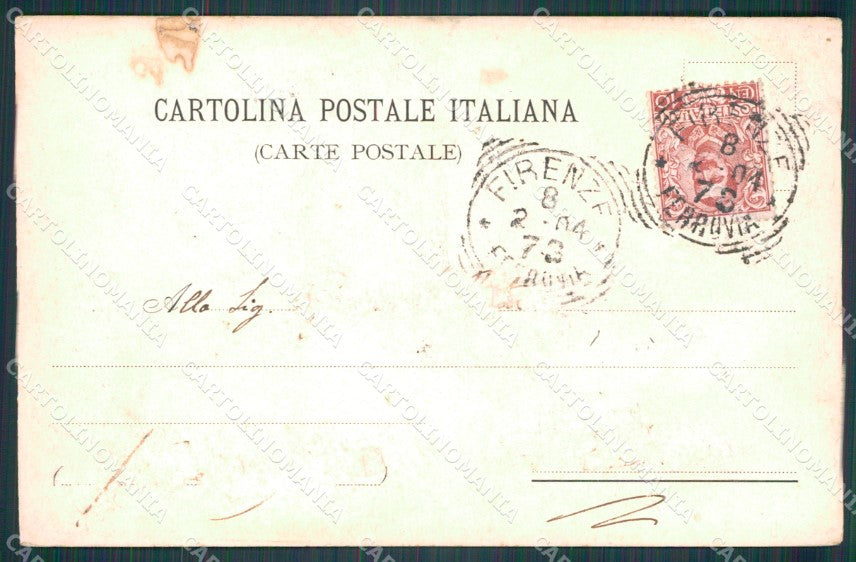 Firenze Città Associazione Rosario Perpetuo in Italia ABRASA cartolina KF2267 – retro