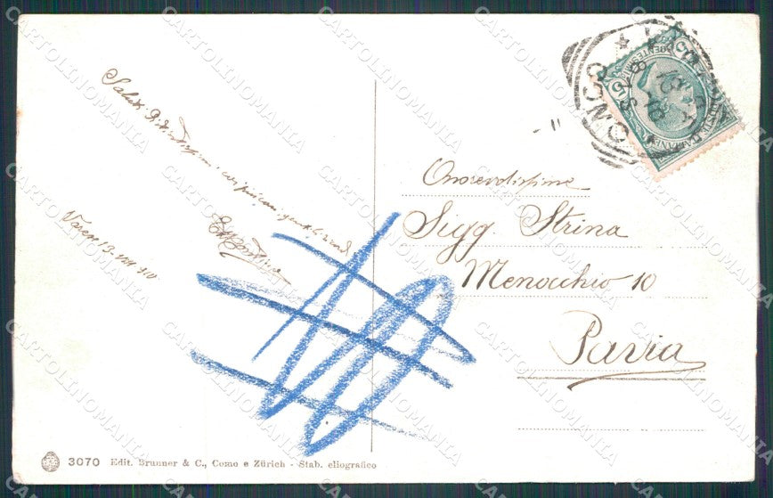 Varese Sacro Monte cartolina KF2278 – retro