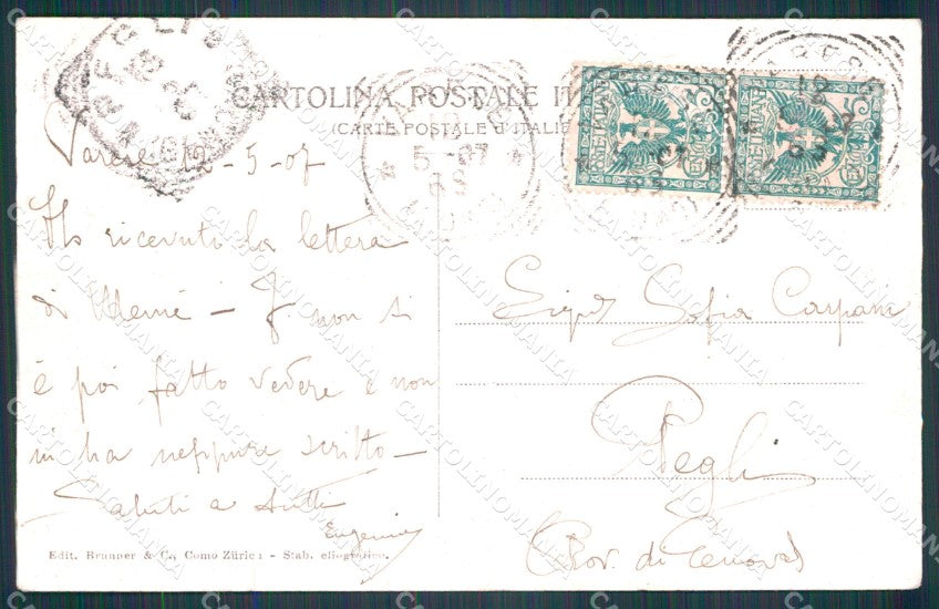 Varese Madonna del Monte cartolina KF2279 – retro
