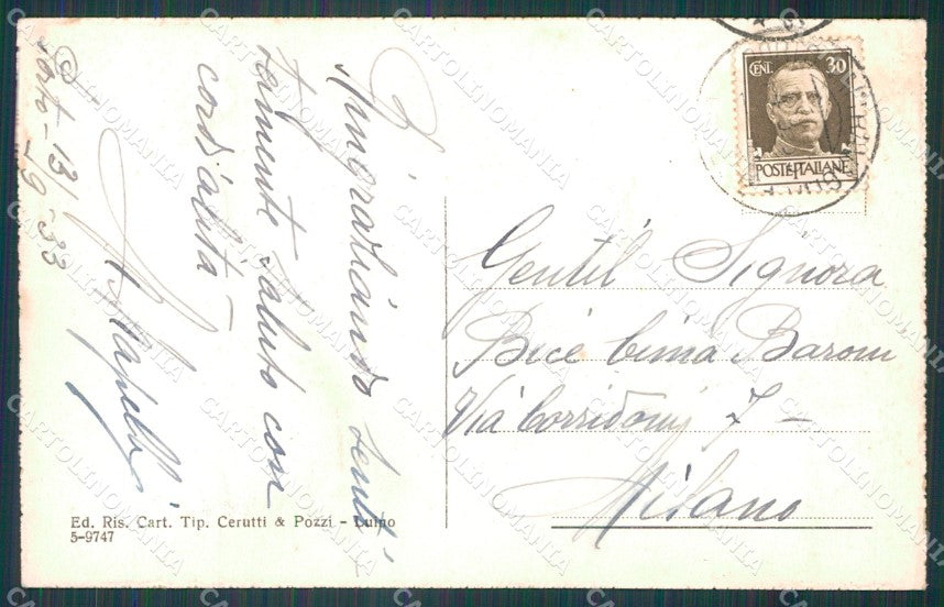 Varese Porto Valtravaglia ABRASA cartolina KF2282 – retro