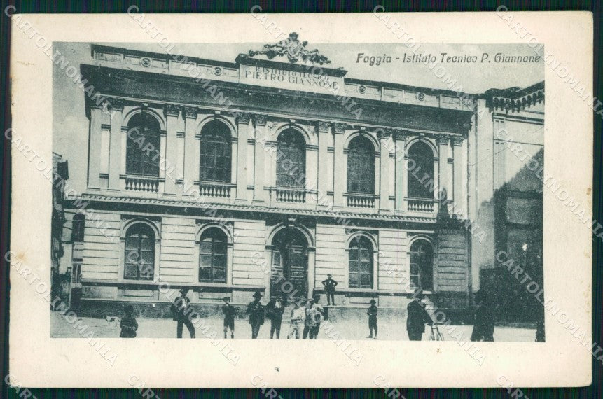 Foggia Città Istituto Tecnico cartolina KF2284 – fronte