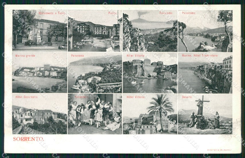 Napoli Sorrento cartolina KF2285 – fronte
