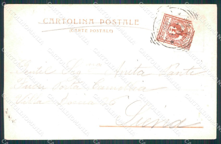 Livorno Città Barche cartolina KF2288 – retro