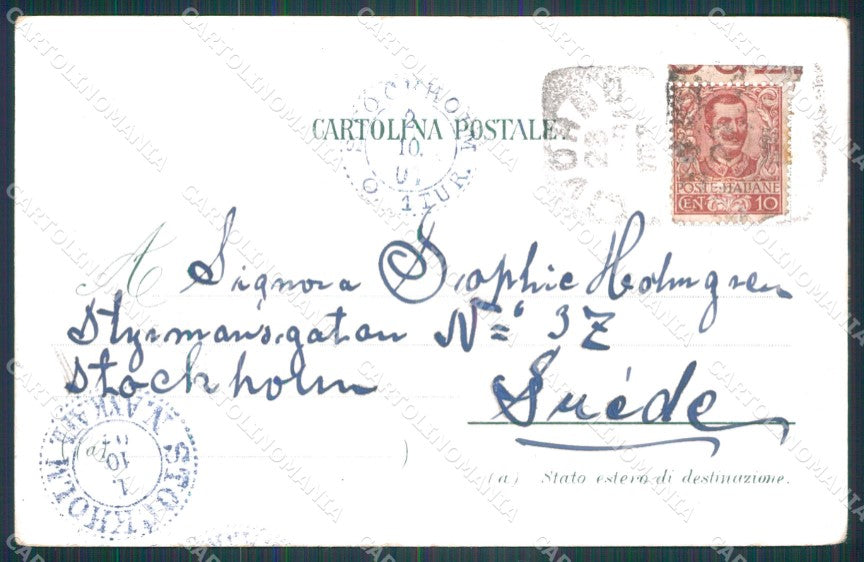 Livorno Città Capitaneria di Porto Barca cartolina KF2292 – retro