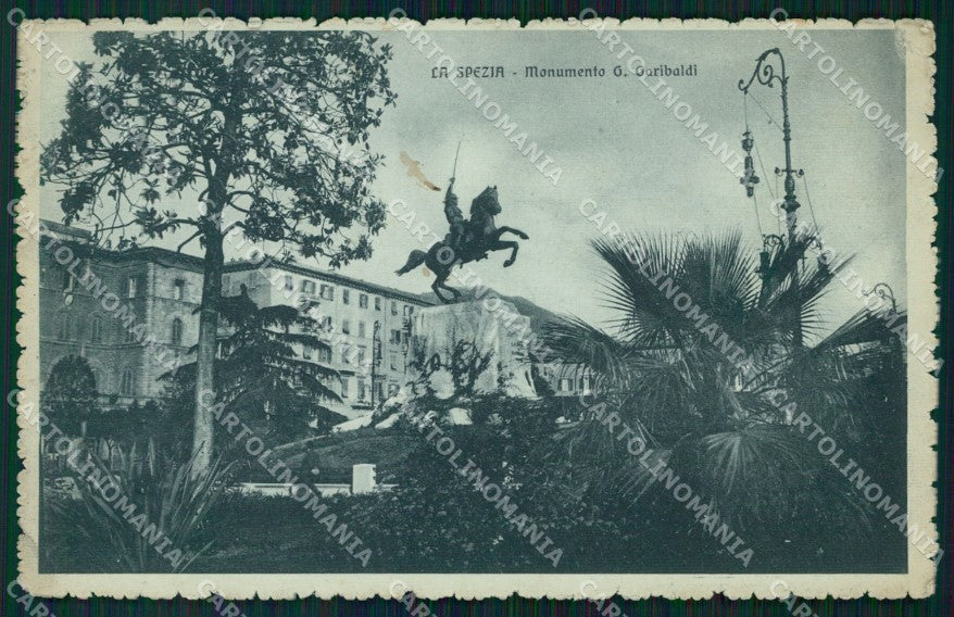 La Spezia Città Garibaldi PIEGHINA cartolina KF2300 – fronte