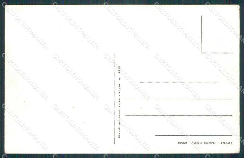 Novara Trecate cartolina KF2303 – retro