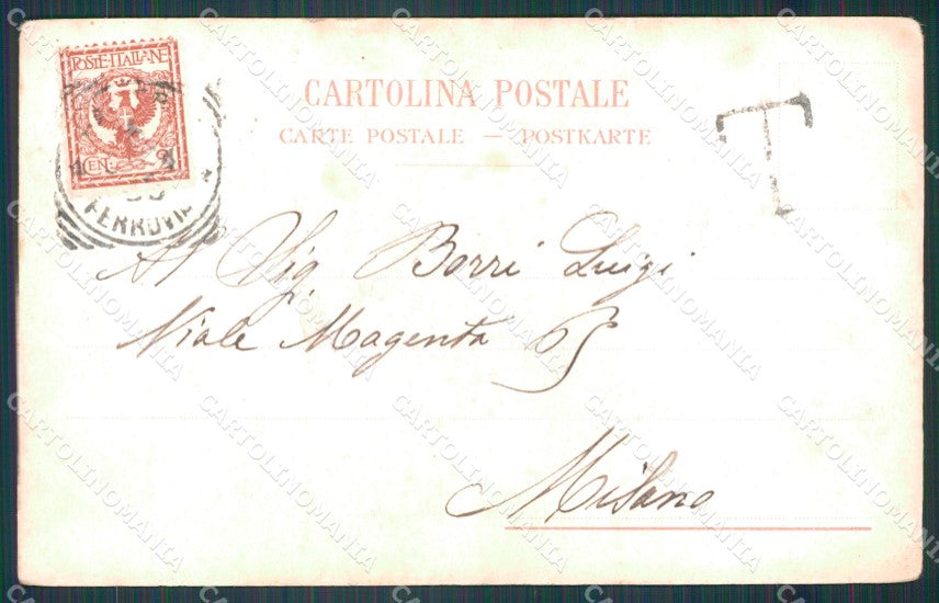 Palermo Città Catacombe Cappiccini cartolina KF2308 – retro