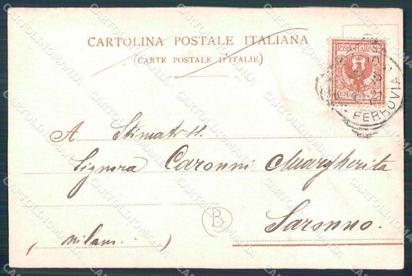 Palermo Città Catacombe Cappiccini cartolina KF2316 – retro