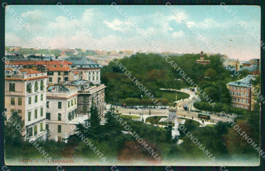Genova Città Acquasola cartolina KF2327 – fronte