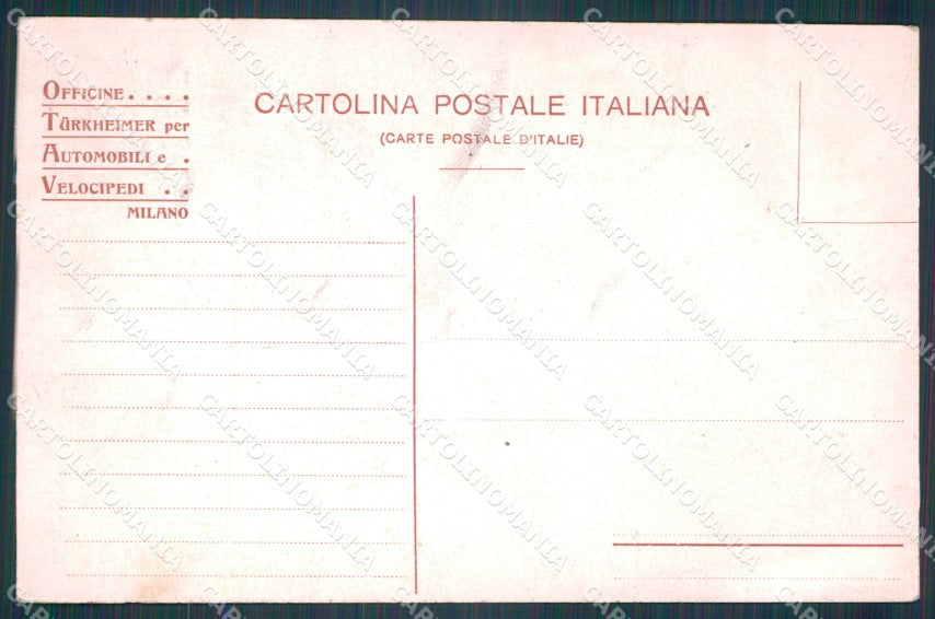 Milano Città Omnibus PIEGHINA ABRASA cartolina KF2328 – retro