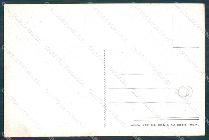 Pavia Vigevano Quartiere d'Artiglieria cartolina KF2373 – retro