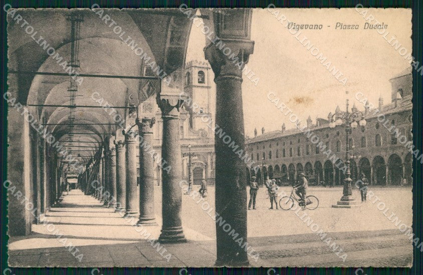 Pavia Vigevano cartolina KF2377 – fronte