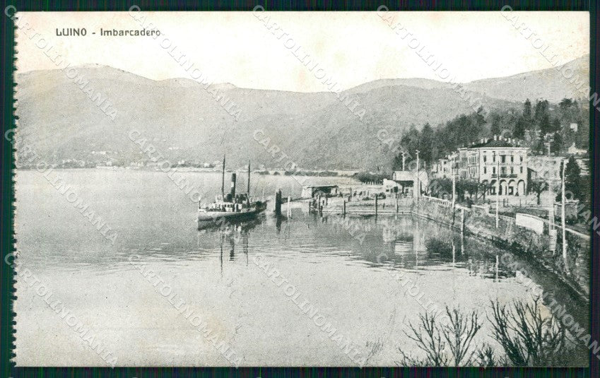 Varese Luino Lago Maggiore Battello cartolina KF2389 – fronte