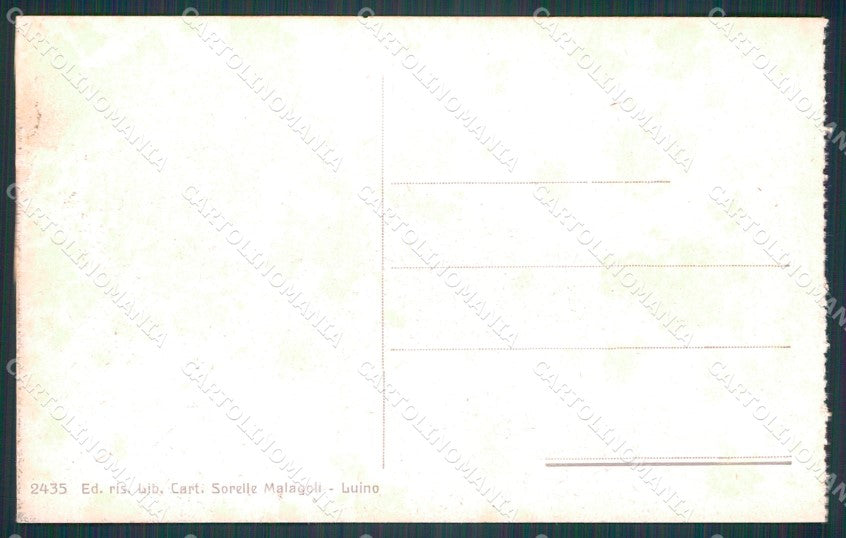 Varese Luino Lago Maggiore Stazione cartolina KF2399 – retro