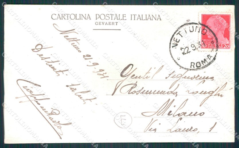 Roma Nettuno Foto cartolina KF2416 – retro