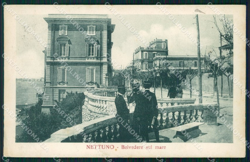 Roma Nettuno PIEGHINA cartolina KF2421 – fronte