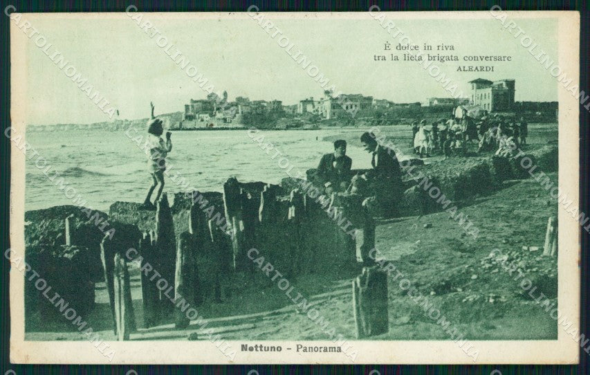 Roma Nettuno Aleardi cartolina KF2423 – fronte