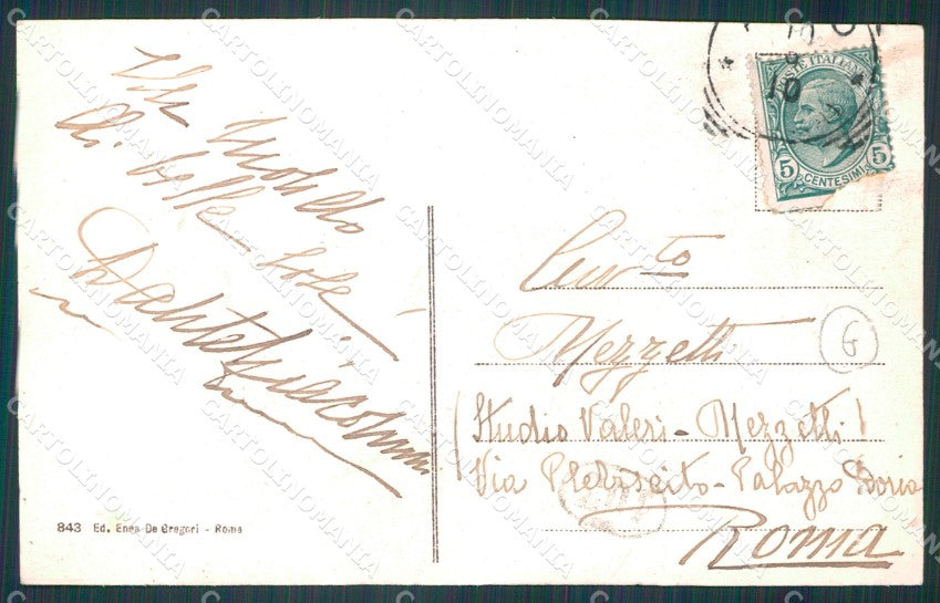 Roma Nettuno cartolina KF2432 – retro
