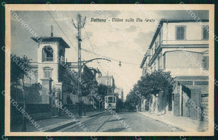 Roma Nettuno Tram cartolina KF2433 – fronte