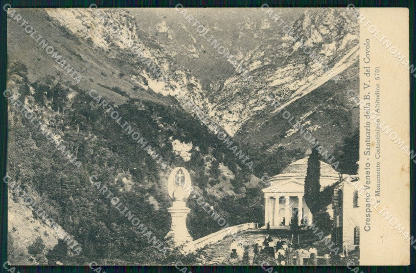Treviso Crespano Veneto Santuario di cartolina KF2495 – fronte
