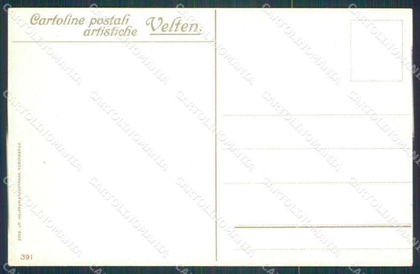 Como Bellagio Lago di Como Barca Wielandt cartolina KF2513 – retro