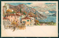 Como Menaggio Lago di Como MACCHIA ABRASA Wielandt cartolina KF2514 – fronte
