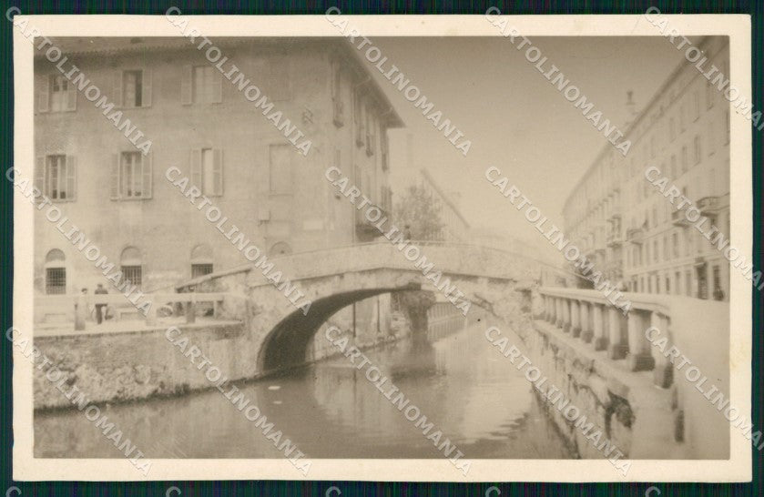 Milano Città Naviglio RETRO BIANCO cartolina KF2551 – fronte