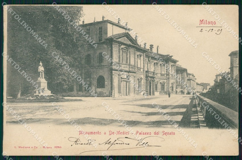 Milano Città Palazzo Senato cartolina KF2570 – fronte