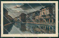 Milano Città Via San Marco Naviglio Chiaro di Luna cartolina KF2575 – fronte