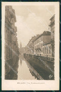 Milano Città Via Fatebenefratelli Naviglio cartolina KF2577 – fronte