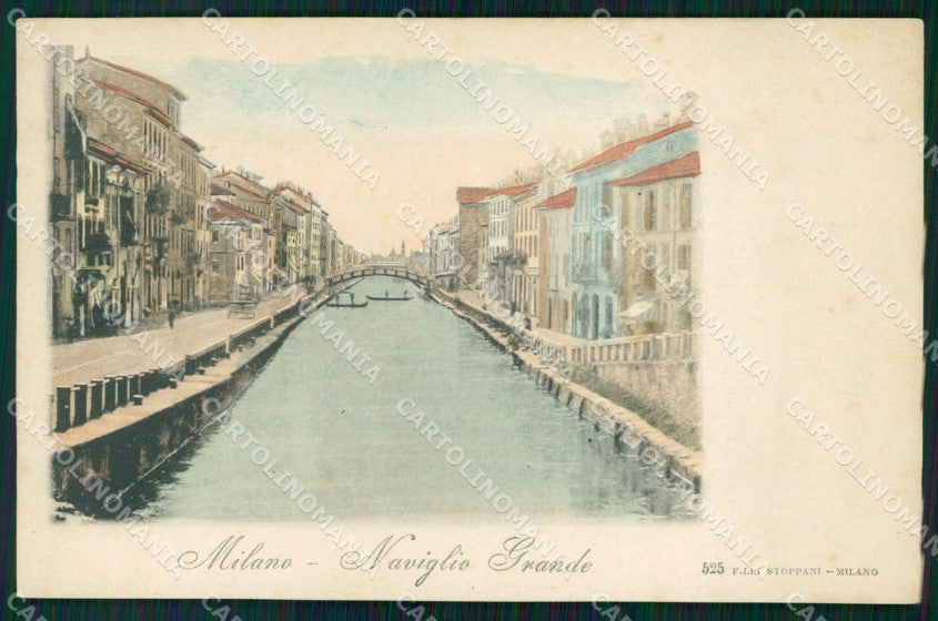 Milano Città Naviglio Grande cartolina KF2597 – fronte