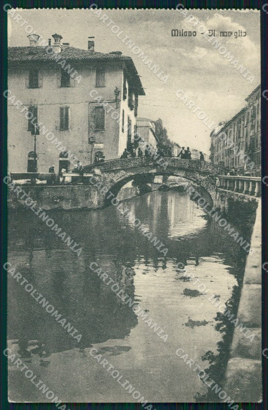 Milano Città Naviglio cartolina KF2614 – fronte