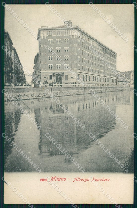 Milano Città Albergo Popolare Naviglio cartolina KF2618 – fronte