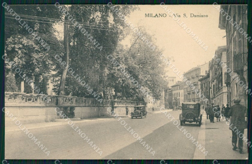 Milano Città Via San Damiano Auto cartolina KF2631 – fronte