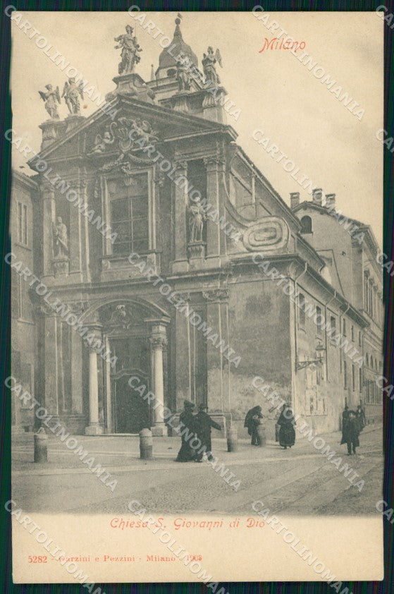 Milano Città Chiesa San Giovanni di Dio cartolina KF2636 – fronte