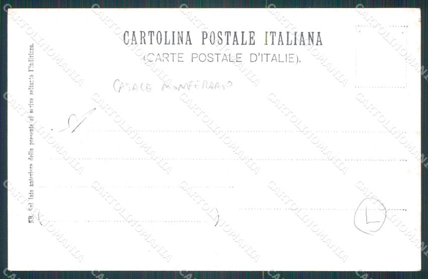 Alessandria Casale Monferrato Processione Foto cartolina KF2668 – retro