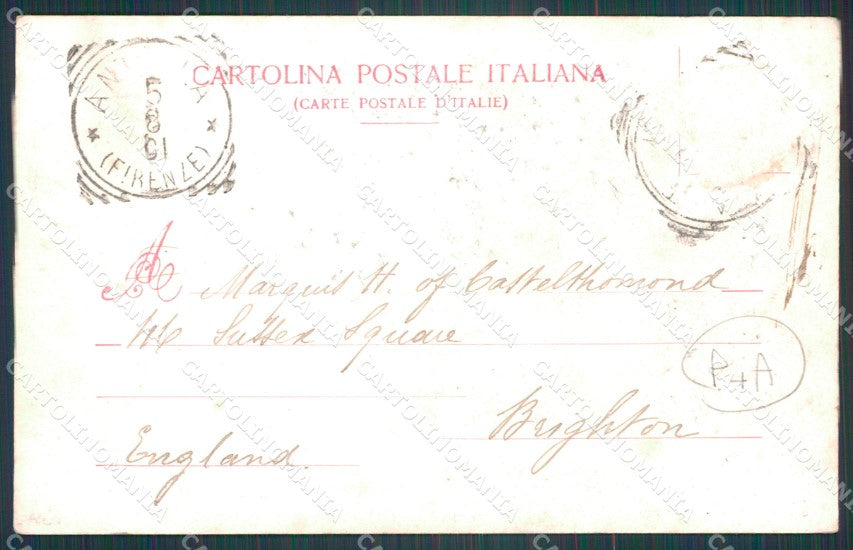 Firenze San Gervasio Tram cartolina KF2691 – retro