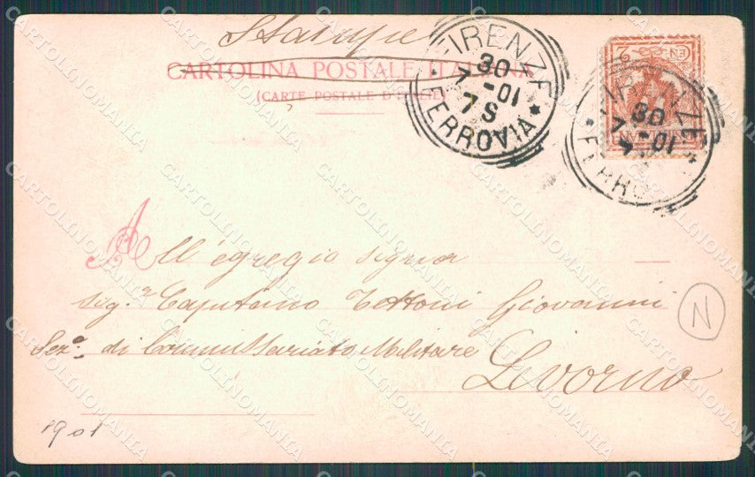 Firenze San Gervasio Tram cartolina KF2693 – retro