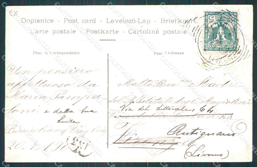 Firenze Montesenario Grotta Beato Alessio cartolina KF2697 – retro