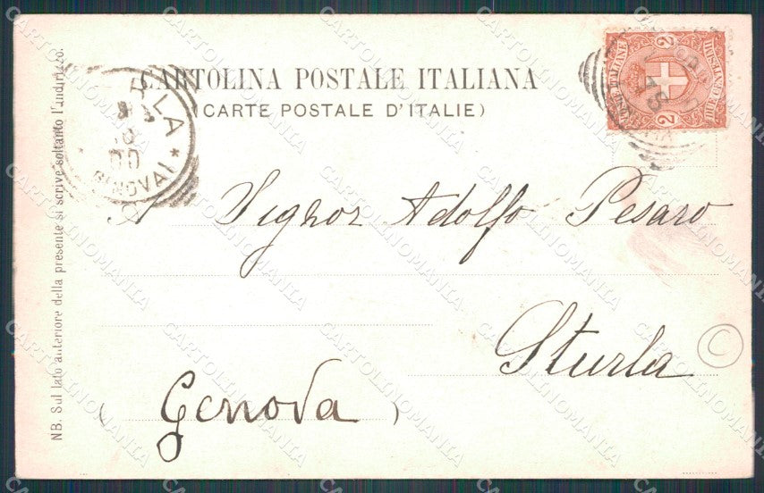 Firenze Montesenario Grotta Beato Alessio cartolina KF2699 – retro