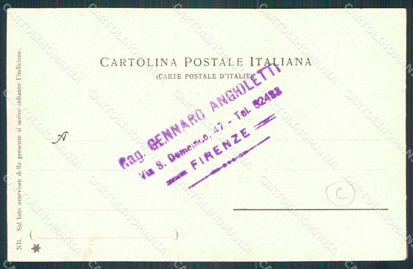 Firenze Settignano Borgo di cartolina KF2710 – retro