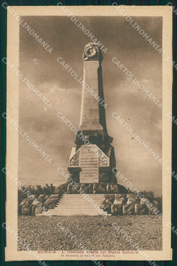Gorizia Città Monte Calvario cartolina KF2722 – fronte
