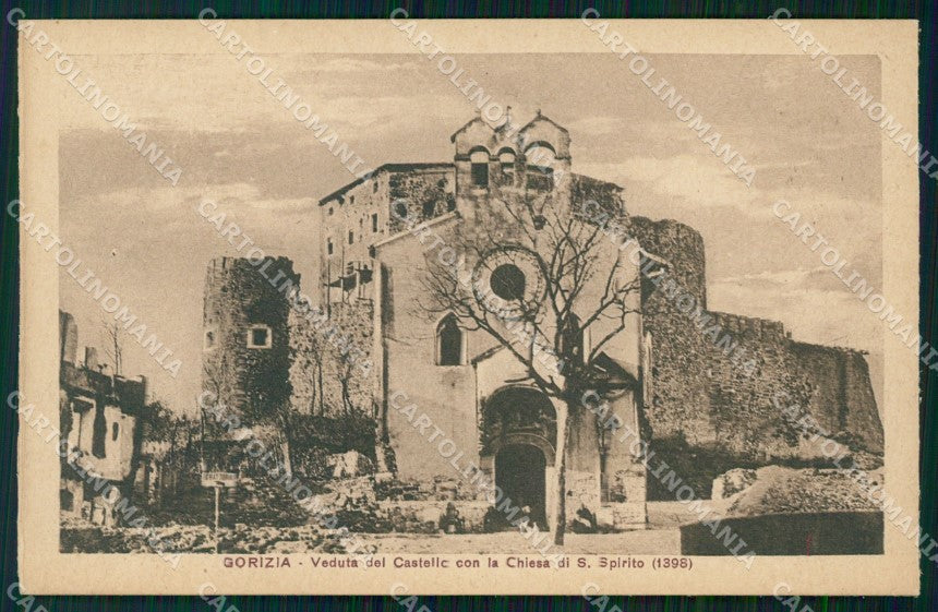 Gorizia Città Castello cartolina KF2723 – fronte