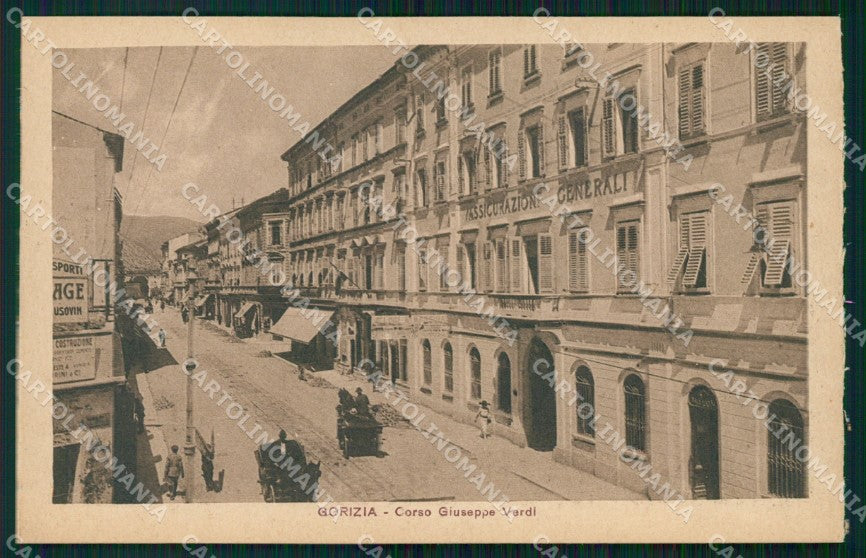 Gorizia Città Carrozze cartolina KF2725 – fronte