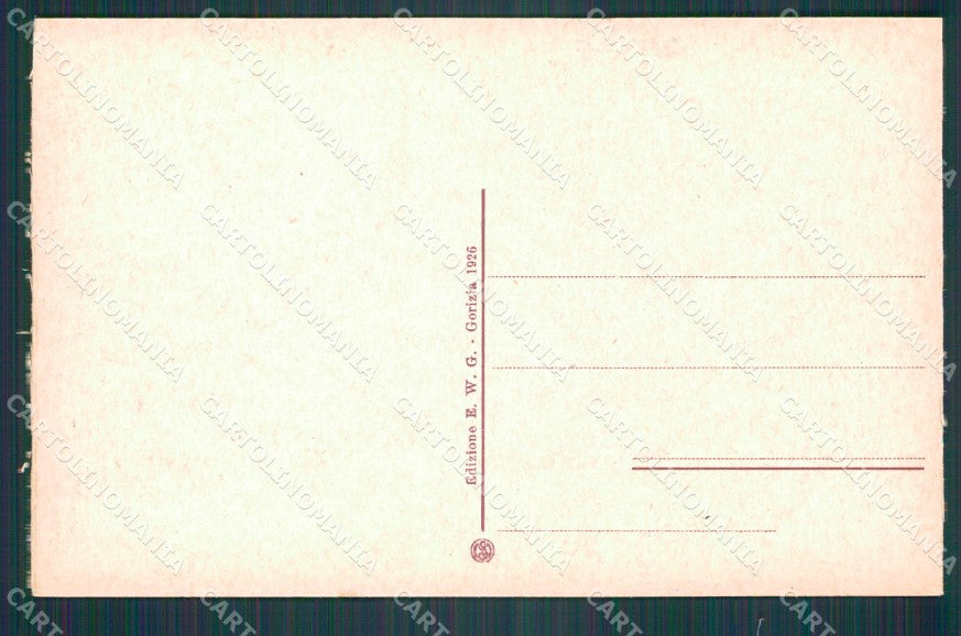 Gorizia Città Carrozze cartolina KF2725 – retro