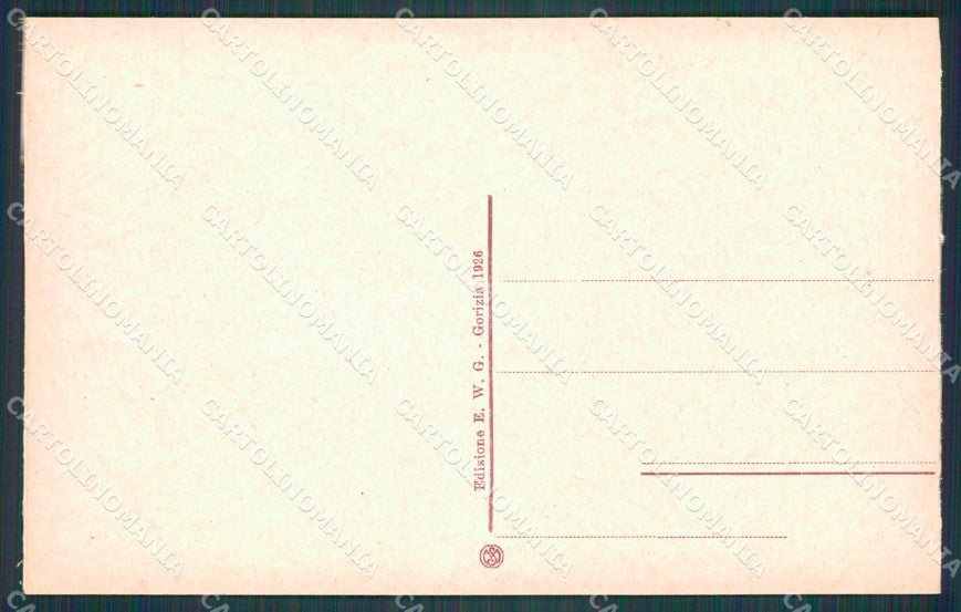Gorizia Città Isonzo cartolina KF2731 – retro