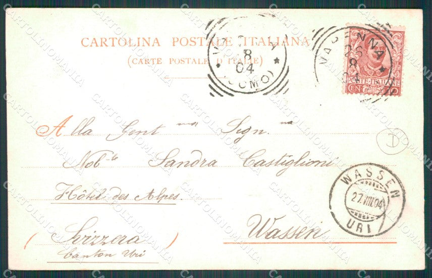 Lecco Esino cartolina KF2734 – retro