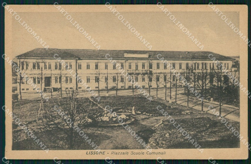 Milano Monza Lissone Scuole Comunali cartolina KF2758 – fronte