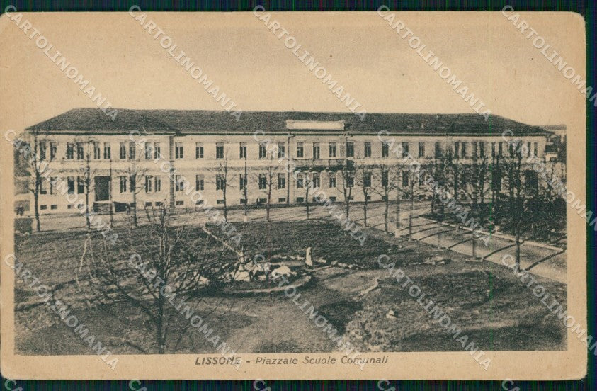 Milano Monza Lissone Scuole Comunali cartolina KF2759 – fronte